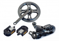 Thruster, gear system Thruster, gear system