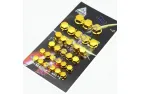 Decorative screw caps for motorcycles, quads, set of 30 pieces