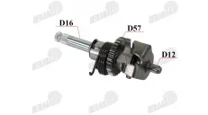 Motorcycle starting mechanism, shaft, 300CC NXT300 camshaft, kick starter 170mm CBS300 ZS174MN-3