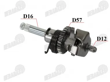 Motorcycle starting mechanism, shaft, 300CC NXT300 camshaft, kick starter 170mm CBS300 ZS174MN-3