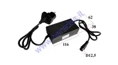 36V Lithium-ion battery charger. Suitable for charging the batteries of electric scooters, electric bicycles, and other electronic devices. (42V -1.5A)