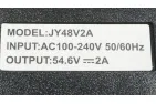 48V 2A Electric scooter, quad bike charger for lead-acid batteries