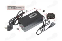 60V 20AH(išėjimas 73.5V  2.6-3.0A) Elektrinio triračio motorolerio pakrovėjas švino baterijoms MS03 , MS04, Epico, Comfimax