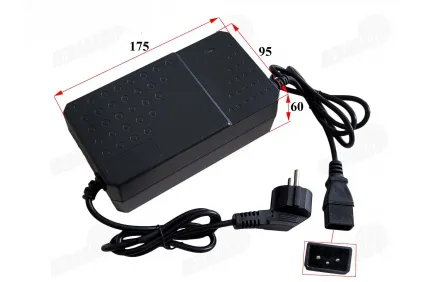 60V/23Ah 4,0A BATTERY CHARGER FOR ELECTRIC SCOOTER PRAKTIK1 for lead batteries 60V/23Ah 4,0A BATTERY CHARGER FOR ELECTRIC SCOOTER PRAKTIK1 for lead batteries