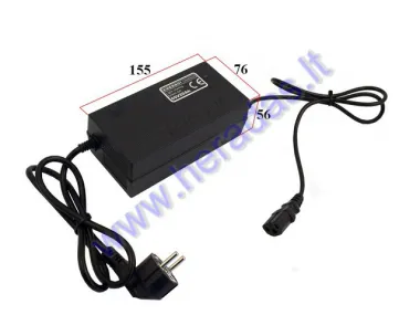 60V 2.6 - 3.0A 20AH Electric trike scooter battery charger for lead-acid batteries MS04