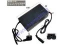 60V Elektrinio motorolerio pakrovėjas tinka CITYCOCO ES8008,ES8018,ES8007 Greito krovimo Output 67.2V-5.0A vidaus naudojimui Ličio jonų