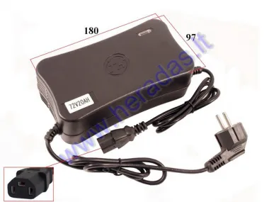 72V/20Ah Battery charger for electric scooter E-SMART
