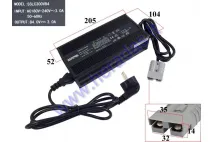  72V/20Ah  Elektrinio motorolerio  baterijų pakrovėjas ličio jonų baterijoms tinka modeliui HAWK 3.0A