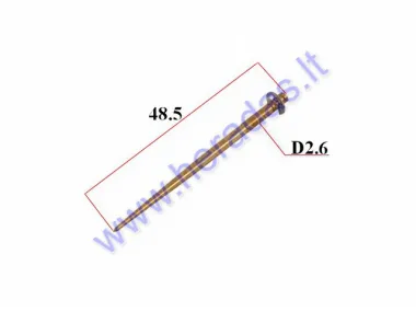 Carburetor needle