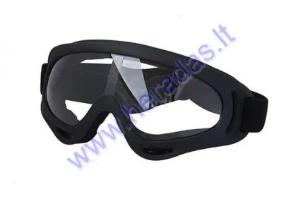 MOTORCYCLE GOGGLES CLEAR LENS