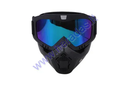 Goggles Full Face for the motorcyclist