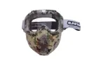 MOTORCYCLIST GOGGLES  FULL FACE UNIT 655 CAMO
