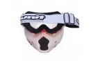 MOTORCYCLIST GOGGLES FULL FACE UNIT 655 FLAG