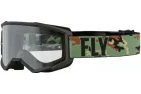 Akiniai motociklininko skaidrūs FLY  FOCUS MX