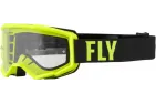 Akiniai motociklininko skaidrūs FLY  FOCUS MX