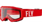 Akiniai motociklininko skaidrūs FLY  FOCUS MX