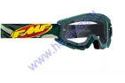 Akiniai motociklininko skaidrūs FMF VISION GOGGLE CORE, Flame