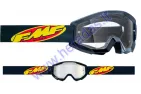 Akiniai motociklininko skaidrūs FMF VISION GOGGLE CORE, Flame
