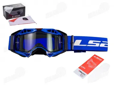 Motorcycle goggles clear LS2 AURA +PINLOCK