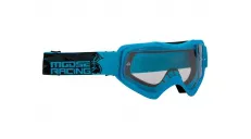 Akiniai motociklininko skaidrūs MOOSE OFFROAD AGROID BLUE mėlyna