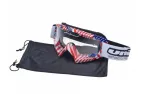 Motorcyclist goggles CLEAR LENS UNIT 18 FLAG