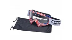 Motorcyclist goggles CLEAR LENS UNIT 18 FLAG