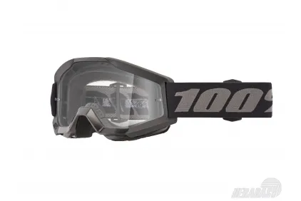 Akiniai motociklininko skaidrūs vaikiški 100% strata mini Akiniai motociklininko skaidrūs vaikiški 100% strata mini