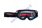 MOTORCYCLE GOGGLES CLEAR LENS VG900 VCAN OFF ROAD