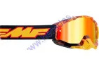 MOTORCYCLIST GOOGLES BLACK LENS FMF PowerBomb Spark Goggles