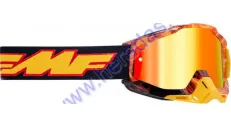 Akiniai motociklininko tamsinti FMF PowerBomb Spark Goggles