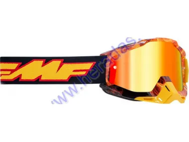 Akiniai motociklininko tamsinti FMF PowerBomb Spark Goggles