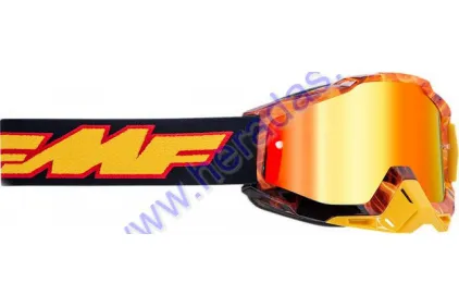 Akiniai motociklininko tamsinti FMF PowerBomb Spark Goggles