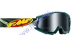 Motorcyclist googles  black lens FMF VISION GOGGLE CORE, Flame