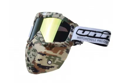 Akiniai motociklininko TAMSINTI  FULL FACE UNIT 655 CAMO
