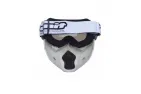 MOTORCYCLIST GOGGLES BLACK LENS  FULL FACE UNIT 655 CAMO