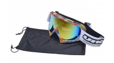 MOTORCYCLIST GOGGLES BLACK LENS UNIT 18 COLORED