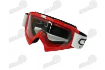 Akiniai motociklininko UNIT 18 RAUDONI KROSINIAI