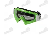 Akiniai motociklininko UNIT 18 ŽALI KROSINIAI