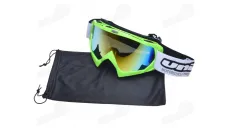 Motorcycle goggles UNIT 18 green