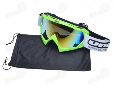 Motorcycle goggles UNIT 18 green