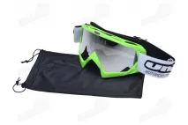 Akiniai motociklininko UNIT 18 ŽALI