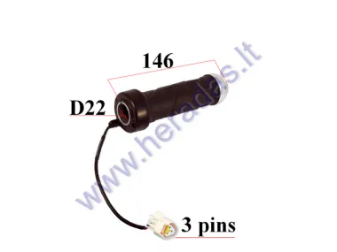 THROTTLE (HANDLEBAR GRIP) FOR ELECTRIC SCOOTER ROBO