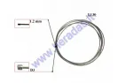 Akseleratoriaus trosas 1,2mm 130cm 1vnt
