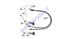 THROTTLE CABLE KTM SX-F 250 (05-15), SX-F 450 (07-15) 78102091100 Husaberg  HUSQVARNA