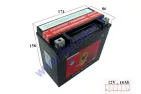 Battery 18Ah.210A 12V BANNER AGM YTX20L-BS