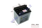 Akumuliatorius 30Ah motociklo 300A 12V YB30L-B