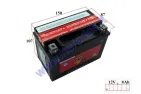 Battery 8Ah.90A 12V BANNER YTX9-BS