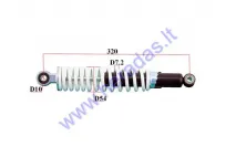 SHOCK ABSORBER FOR ATV QUAD BIKE 110-125 ATV L320 SPRING DIAMETER D8 FITS WARRIOR, FRONT