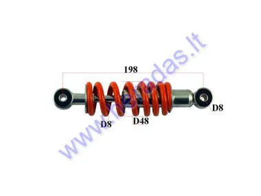 Shock absorber for ATV quad bike L198 sp8