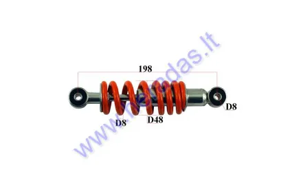 Shock absorber for ATV quad bike L198 sp8